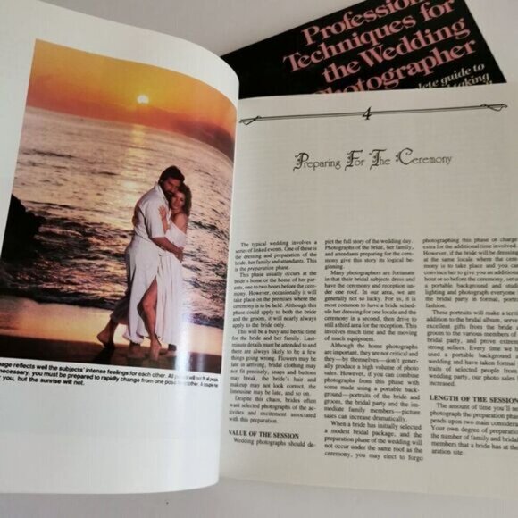 Vintage 1980s Wedding Photography Book Set of 2, Ceremony Engagement Photos - Picture 6 of 10
